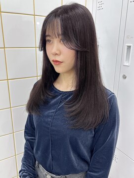 ガーランド(Girland) 【girland】レッドブラウン 韓国風/レイヤーカット