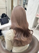 ロンド レア 天神大名店(Lond Le’a) 髪質改善メルティーベージュカラー小顔似合わせレイヤーカット