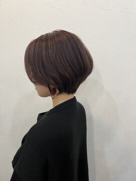 美容室プレスト 前田店 丸みショート