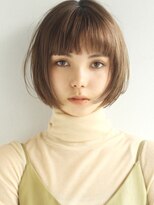 アンドレイ 表参道(andrey)&nbsp;イメチェン/ホワイトブロンド/外ハネボブ/美髪/表参道/髪質改善