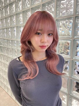 サンクプロジェクト(cinq PROJECT) ダメージレスなブリーチカラーで作るピンクカラー