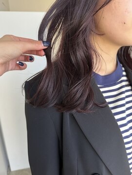 エイチ 梅田(H) ハーフアップシースルーマッシュハイライト40代50代姫カット