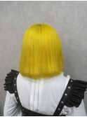 ブリーチ2回イエローカラー♪