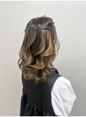 ミディアムハーフツイン