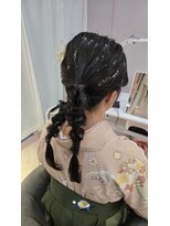 ウェーブ(WAVE) 【ヘアセット】卒業式/編み下ろし/