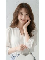 コートフィールエー(CO_T feel.a)&nbsp;ふんわり揺れるくびれロングで憧れの大人ガーリー