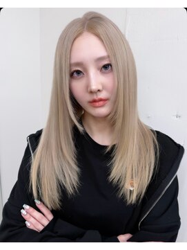 ベレーザ 渋谷(BELEZA) 20226_髪質改善ハッシュカットブロンドベージュハイトーンカラー