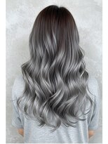 VIM hair 西原店【ヴィム ヘアー】【10月中旬 OPEN(予定)】 トレンドスタイル♪ゆるふわ×透明感ブリーチカラー◎