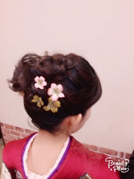 美容室 シャルドン ＊振袖＊高めアップ