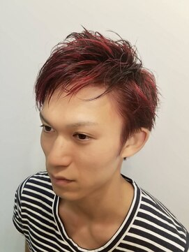 ナンプウ(Nanpu) ≪Nanpu≫ ガンメッシュ × レッド◎20代30代40代