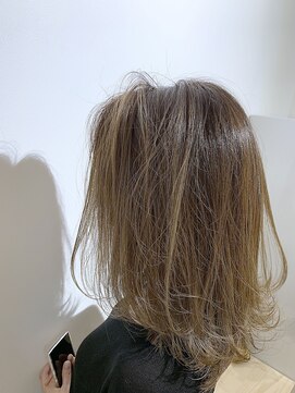 オーク 学芸大学(OAK) バレイヤージュ ソンブレ シアーベージュ♪【OAK学芸大学】