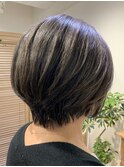 前下がりのグラデーションボブ