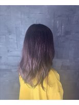 ヘアサロンエム 大宮東口(HAIR SALON M)&nbsp;デザインカラー/厚めバング/ローライト/スリークボブ