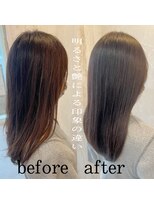 髪質改善＊テラコッタ＊20代30代40代＊くすみブルー【Zina銀座】