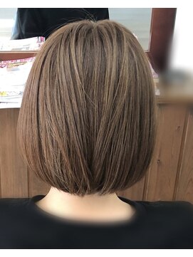 リンク ヘアデザイン(Link hair design) 切りぱなしショート