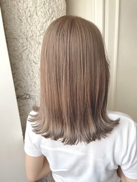 レニーバイエース(LANY by ACE) 【LANY 横浜】外はねロブ×ミルクティーカラー