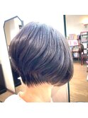 前下がショートりボブ