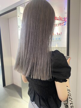 ゲーム 原宿店(GAME) ミルクティーベージュ/ダブルカラー/ケアブリーチ/髪質改善/原宿