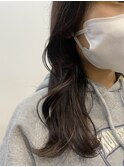 *黒髪でも可愛い韓国ヘア*