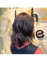 ナチュラルハイセンス 本店(natural high sense) エアリーミディ×波巻きパーマ