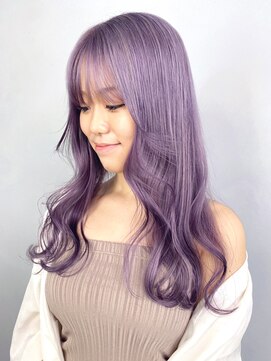 アルバム 渋谷パルコ(ALBUM) ロンググレープカラー_チェリーブラウン_ba334631