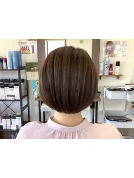 【マンツーマン施術】ご自宅でもサロンの仕上がりが持続する再現性の高いショートヘアがLeaで叶う＊
