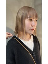 ファンファンバイルー 岐阜(fan fun by Rooo)&nbsp;ハイトーン切りっぱなし