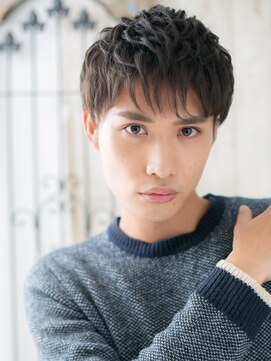 トニーアンドガイ メン 与野駅前店(TONI&GUY MEN) アッシュオリーブで好感度あがる！くせ毛束感ショートg与野