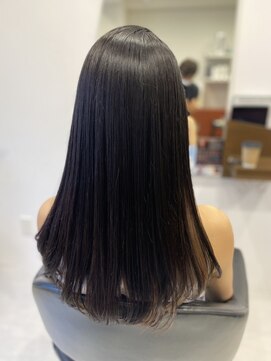 ルルディ バイ アフロディーテ銀座(luludi by APHRODITE) 暗めカラー/グランマッシュ/フェイスフレーミング/銀座