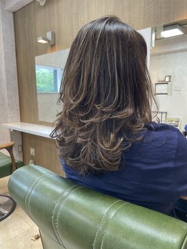 クーロン(Qoolon) ミディアムレイヤー×3Dカラー☆