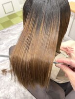 アムヘアー(A.M. hair)&nbsp;【自分史上一番☆】髪質改善ストレート