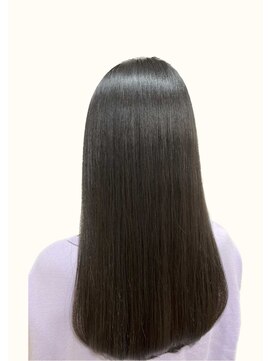 ノーティス(noTice) 艶感アッシュグレージュ☆暗髪エアリーロング20代30代40代