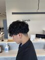 アグ ヘアー トーチ おいらせ町店(Agu hair torch) メンズのデザインパーマもお待ちしております!