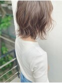 コテ巻き風ミディアムパーマ ダメージレス高濃度水素パーマ