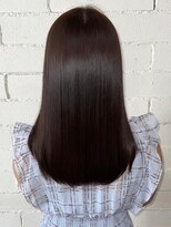 アトリエ ミム 二子玉川店(atelier mim) 髪質改善カラー　ナチュラルブラウン　艶髪カラー　地毛風カラー