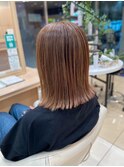 ハイライト×ミルクティーベージュ
