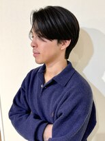 クレビアテン(CreBiA ten_)&nbsp;メンズ　センターパート　ニュアンスパーマ