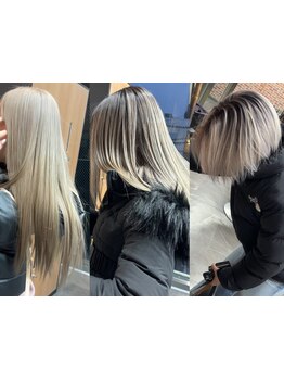 貴方の魅力を引き出す外国人風カラーはLinKにお任せ♪繊細なブリーチ技術で自分史上1番オシャレにキマる＊