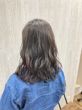 テーラヘアー つくば研究学園店(TELA HAIR) 隠れるインナーカラー【TELA HAIR つくば研究学園】