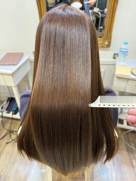 カシュカシュ(cache cache) 酸性ストレート　縮毛矯正二子玉川用賀