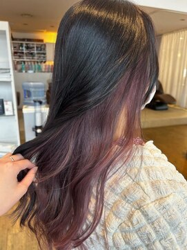 コワファースト 別府 10代20代 ピンクインナーカラー 別府/大分