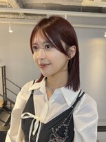 ヌープヘアーアイス(NUUP.hair ici)&nbsp;大人可愛いブリーチなしラベンダー