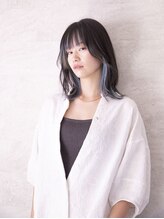 ラフ 八乙女(Rough) くびれヘア/アプリコットオレンジ/夏のヘアアレンジ/八乙女