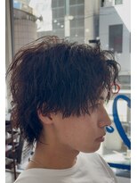 オーシャントーキョー 大阪(OCEAN TOKYO)&nbsp;波巻きパーマメンズツイストスパイラルパーマツーブロック