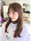 スタイリング簡単♪ナチュラルロングレイヤー