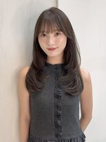 ウェイズトウキョウ 新宿店(Ways TOKYO)&nbsp;レイヤーカット/オリーブグレージュ/前髪/顔周り/顔周りカット