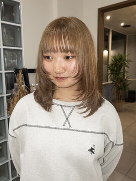 ルーチェ(Luce) 《marin》layer cut × bleach color