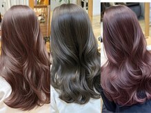 韓国発！美艶×透明感”肌盛れ”水光カラー！［チョコレートブラウン/ココアグレージュ/バーガンディ］