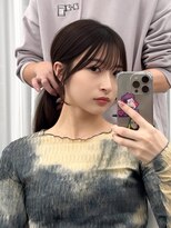 アマトウキョウスマートサロン(AMA TOKYO×Smart Salon) くびれレイヤー/顔まわりカット/レイヤーカット/小顔ヘア
