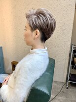 ジルチ ヘアー(Zilch hair)&nbsp;白髪ぼかしハイライト/ショートカット/40代50代/【西長堀駅】